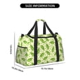 thumbnail image 3 of Balery Green Peas Bolsa de Gimnasio para Mujeres, Bolsa de Viaje con Bolsillo Húmedo, Bolsa de Fin de Semana para Mujeres, Bolsa de Viaje Resistente al Agua, 3 of 7