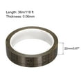 thumbnail image 2 of Unique Bargains Adhesive Grid ESD Tape 0.87 Inch Wide x 118 FT Long Conductive Grid Tape Brown, 2 of 4