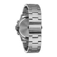 thumbnail image 2 of Caravelle Designed By Bulova Men's Chronograph Stainless Steel Bracelet Black Dial Sport Watch 44mm, 2 of 2