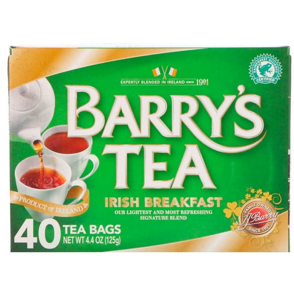 Barry's Tea Irish Breakfast Tea 40 Tea Bags
