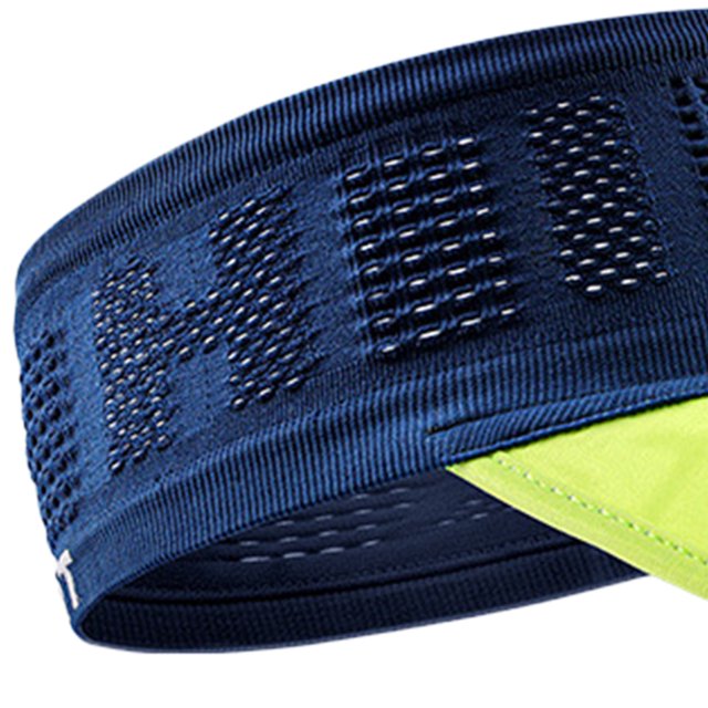 Sun Poliéster Anti-UV Sombrero Transpirable Unisex Sombrero para deportes al aire libre Azul
