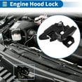thumbnail image 7 of Unique Bargains Hood Latch Assembly for Chevrolet Express 1500 2003-2014 Engine Hood Latch Lock Release No.15873422/25721612/820207 1 Pc, 7 of 7