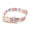 Pastels, variant on Vibrant Life Adjustable Bow Tie Fashion Dog Collar, Multicolor, S