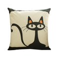 thumbnail image 1 of Cojín de Dibujos Animados Sunnimix Funda de almohada Gato Decoración de Colchón, 1 of 7