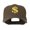 Brown, variant on Dollar Sign Logo Embroidered Cap - Red OSFM