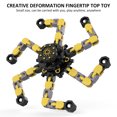 thumbnail image 2 of Fidget Spinners De Mano Juguetes, Deformable Finger Spinner Toy Chain Mechanical Spiral Twister Fingertip Gyro Stress Relief Toy Para Niños Adultos Muyoka Hogar, 2 of 6