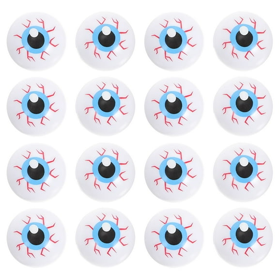 BESTSKY Halloween Eyeball Bouncy Balls - 24pcs Scary Party Favors