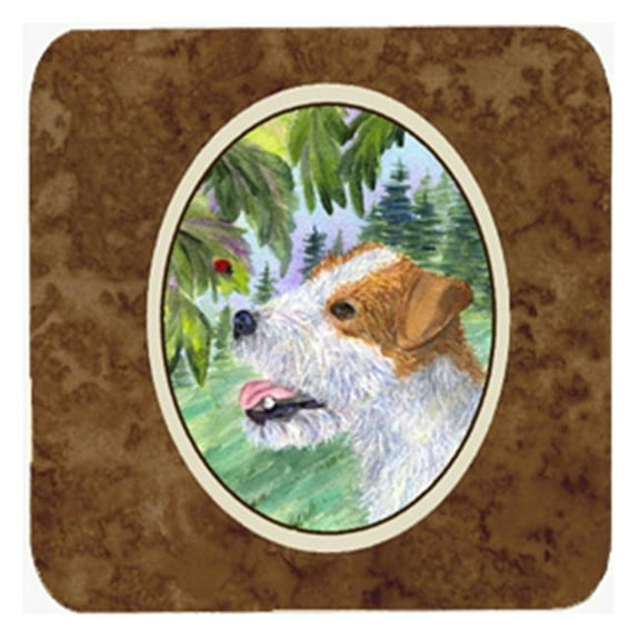 Jack Russell Terrier Foam Coasters - Set 4