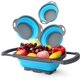 thumbnail image 1 of U Chef Set de coladores plegables de silicona para hogar y cocina U Chef Colador de silicona plegable, 1 of 7