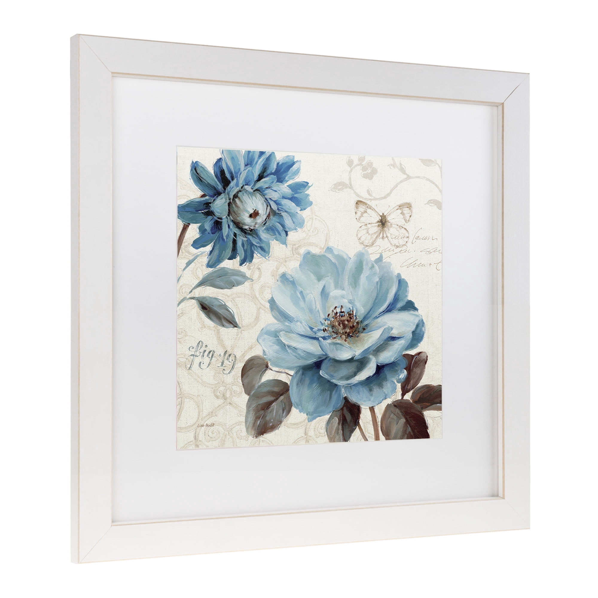 Trademark Fine Art 'A Blue Note III' Matted Framed Art by Lisa Audit