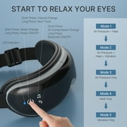 RENPHO Eye Massager with Heat & Bluetooth Music, Reduce Eye Strain Dark Circles Dry Eye Improve Sleep