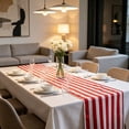 thumbnail image 3 of Bwiyojiz Table Runner Flag Farmhouse Holiday Decor Decoration Dining Polyester Indoor Outdoor Festive 11.81 x 70.87 Inch, 3 of 5