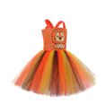 thumbnail image 7 of JIAYUE Girls Dresses Square Collar Sleeveless Ball Gown Animal Graphic Multicolor Mid-Length Tutu Carnival Toddle Birthday Comfort Performance Playwear Stylish Dance Princess Dress, 7 of 7