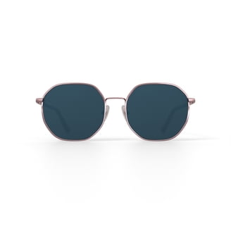 Harper and Roe HR3004 Sunglasses with Case, Light Brown, Square