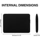 thumbnail image 3 of Funda para portátil de 15,6 pulgadas, delgada, impermeable, para MacBook Pro de 15-16 pulgadas y portátil de 15,6 pulgadas., 3 of 4