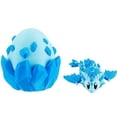 thumbnail image 2 of SHUWND Glacier Style 3D Printed Fly Dragon with Egg, Flexible Realistic Articulated Animal Fidget Toys, 2 of 6