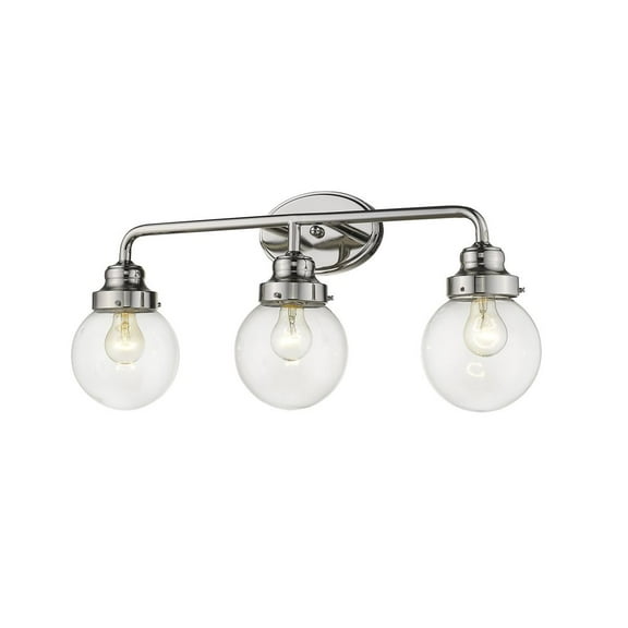 Acclaim Lighting - Portsmith 3-Light Vanity in Retro Style - 26 Inches Wide by