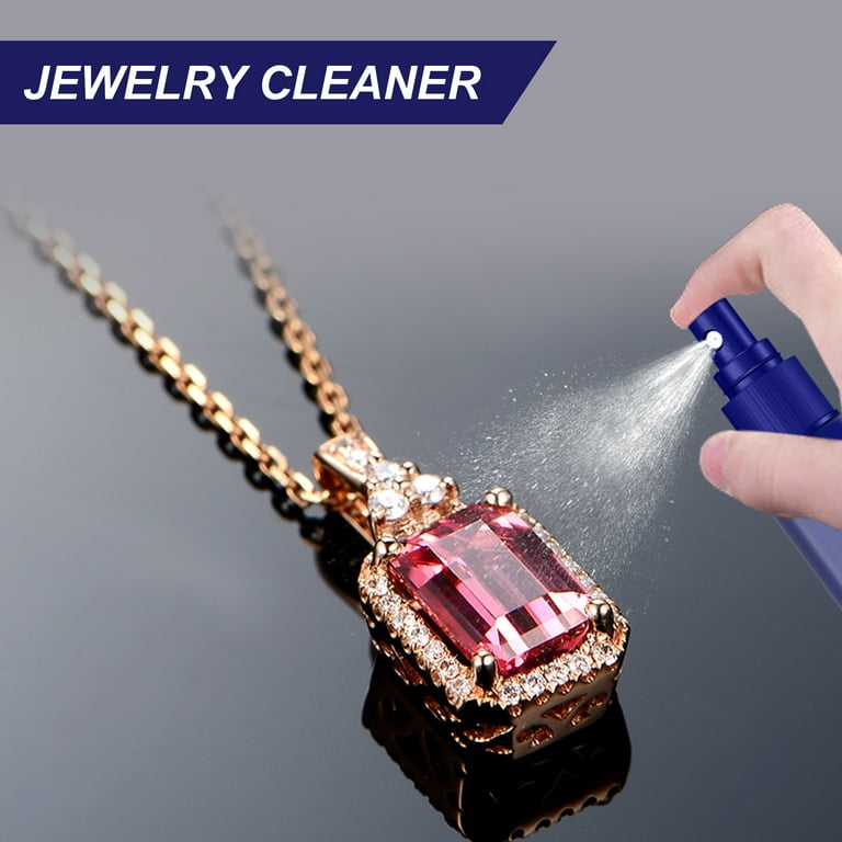 50ML Jewelry Cleaner Liquid Cleaning Solutions Restores Shine for
