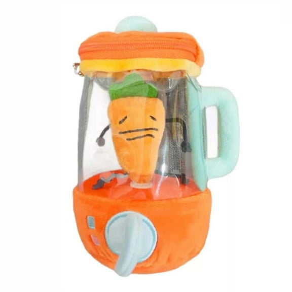 Educational Carrot Juicer Plush Toy Stuffed Vegetable Perfect For Kids Birthday Interactive Carrot Juicer Plush Toy