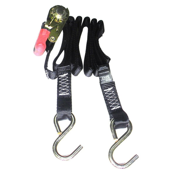 Rod Saver Ratchet Gunwale Tie-Down - 1" x 10' | Bundle of 2