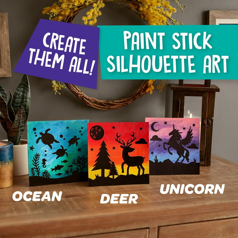 Silkies Paint Sticks - Set of 12  Fun to use, easy to clean - My Creative  Box