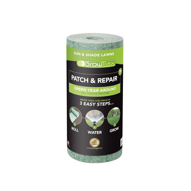 Tapete de Semillas de Césped GROWTRAX 4,5 m² Rollo Biodegradable