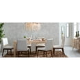 thumbnail image 3 of SAFAVIEH Leather Shag Dimitri Solid Area Rug, Grey/Beige, 5' x 5' Round, 3 of 10