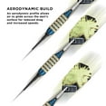 thumbnail image 2 of Viper Spinning Bee Soft Tip Dart Set, 16 Grams, Blue, 2 of 8