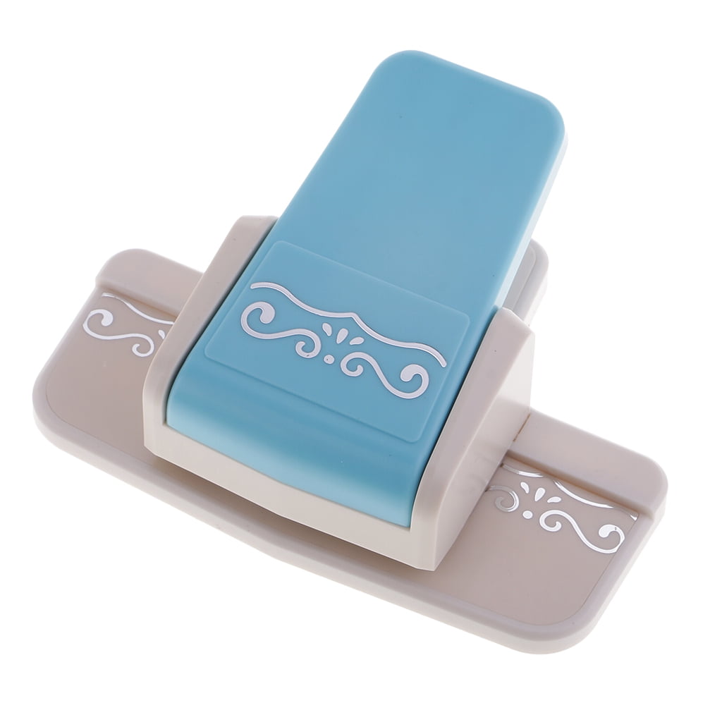Border Punch Paper Edger Scrapbook Craft Card Making DIY Card Border Blue