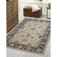 thumbnail image 4 of Great Zero Leona Ivory & Blue 3' x 5' Accent Rug, 4 of 6