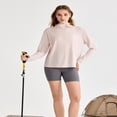 thumbnail image 6 of LYMAYTER Women's Sun Protection Hoodie‌ Lightweight UPF 50+ Zip Up Jacket Long Sleeve Outdoor Activewear, 6 of 9