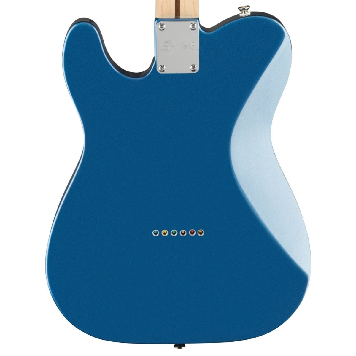 Squier Affinity Telecaster Electric Guitar with Two Single-Coil Pickups, Lake Placid Blue
