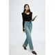 thumbnail image 4 of Pantalón vaquero de pierna recta para mujer, nuevos pantalones vaqueros rectos coreanos para mujer, pantalones femeninos, primavera 2024, 4 of 5
