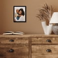 thumbnail image 6 of Americanflat 6x8 Picture Frame with Shatter-Resistant Glass Streamline Collection Thin Border Photo - Black, 6 of 7