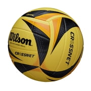 Wilson AVP OPTX Replica Volleyball - Yellow/Black, Official Size
