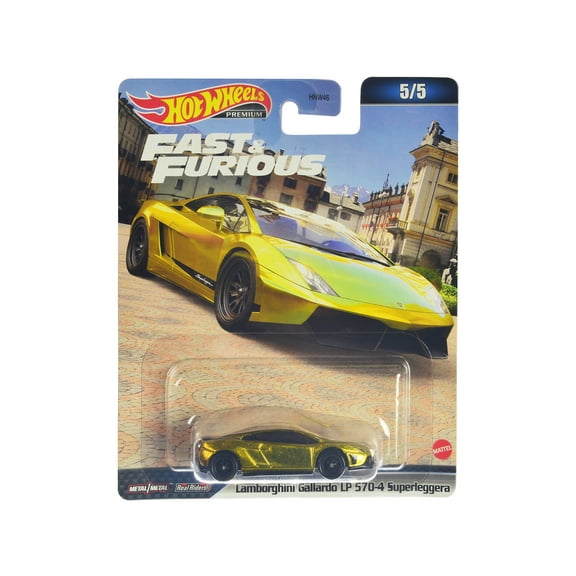 2023 Hot Wheels Premium Fast Furious Lamborghini Gallardo LP 570-4 Superleggera 5/5