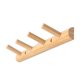 thumbnail image 5 of Abrigo de madera natural respetuoso del medio ambiente, ganchos para percha, sombrero, bolsa de ropa, estante de almacenamiento para organizador de llaves, aparatos de colección para el hogar Feliz Sencillez, 5 of 5