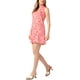 thumbnail image 4 of Vestido corto sin mangas de verano retro con estampado floral de INSPIRE CHIC M Rosa, 4 of 6