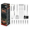 thumbnail image 1 of 20 Pcs Grilling Accessories, Grill Set Tools, Stainless Steel Material, Bbq Tool Set, 1 of 5