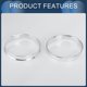 thumbnail image 5 of Anillos Centradores de Buje Unique Bargains, 65.1mm ID a 67.1mm OD, Anillos de Buje de Rueda de Vehículo de Aleación de Aluminio, 4 Pcs, 5 of 6