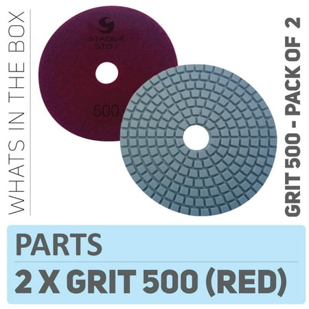 Stadea Ppw124d Diamond Polishing Pads 4 For Concrete Terrazzo