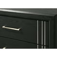 thumbnail image 5 of Beautiful Charcoal Finish Full Panel Bed Dresser Mirror 3pc Bedroom Set, 5 of 7