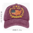 thumbnail image 2 of 250 Anniversary USA Hat, USA 250th Anniversary Baseball Cap, America 1776-2026 Patriotic Hat for Independence Day Veterans Memorial Day, 2 of 5