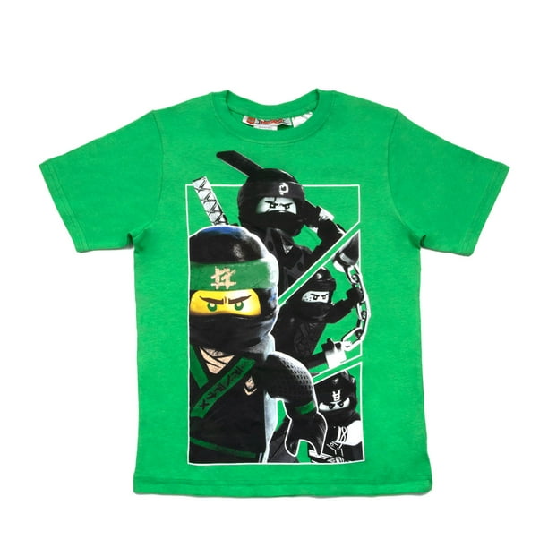 Playera Estampado Ninjago Team Ninjas Furia Talla LEGO Bodega