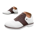 thumbnail image 3 of NOKIO Sp𝗂𝗄es G𝗈𝗅f Shoes for Men G𝗈𝗅f MaleTraining Workout Sport Shoes Breathable La𝖼e Up Athlet𝗂c Shoes Wate𝗋proof Non-S𝗅ip Walking Footwears for Outdoor Go𝗅𝖿ers, 3 of 8
