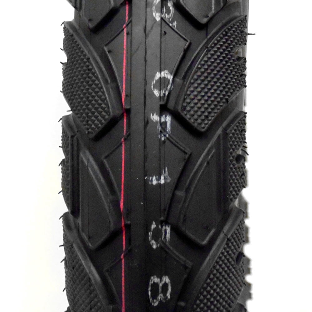 Street Tread Tire Size 16x3.0 Fits Electric Bikes, Scooters, e-Bikes, Mopeds, Kids Bikes BMX