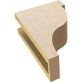 thumbnail image 6 of 4"W x 8"D x 12"H Classic Garner Rough Cedar Woodgrain TimberThane Corbel, Primed Tan, 6 of 6