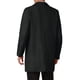 thumbnail image 3 of Abrigos de espiga Inspire Chic para hombres, corte clásico, abrigo de invierno de una sola fila, XL, negro, 3 of 6