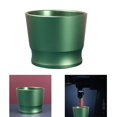 thumbnail image 3 of Alimentador de Polvo de Taza Receptora de Polvo de Dosificador de de Aleación de Aluminio para de Expreso de 58 Mm Accesorio - Verde perfecl Taza dosificadora de café, 3 of 6