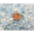 thumbnail image 4 of Aquamarine Semi Tumbled Gemstone Mini Chips 6-8 mm, 'A' Grade Wholesale Bulk Lot, 4 of 8